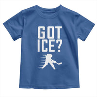 Got Ice Toddler T Shirt Funny Youth Ice Hockey Gift - Wonder Print Shop