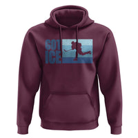 Got Ice Hoodie Ocean Blue Retro Ice Hockey Sport Lover Gift - Wonder Print Shop