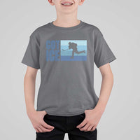 Got Ice T Shirt For Kid Ocean Blue Retro Ice Hockey Sport Lover Gift - Wonder Print Shop
