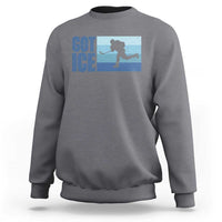 Got Ice Sweatshirt Ocean Blue Retro Ice Hockey Sport Lover Gift - Wonder Print Shop