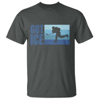 Got Ice T Shirt Ocean Blue Retro Ice Hockey Sport Lover Gift - Wonder Print Shop