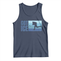 Got Ice Tank Top Ocean Blue Retro Ice Hockey Sport Lover Gift - Wonder Print Shop