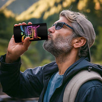 Straight Outta The Penalty Box 4 in 1 Can Cooler Tumbler Tie Dye Effect Hockey Player Gift - Wonder Print Shop