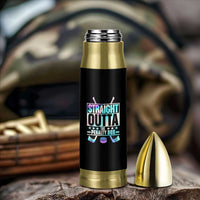 Straight Outta The Penalty Box Bullet Tumbler Iridescent Effect Hockey Player Gift - Wonder Print Shop
