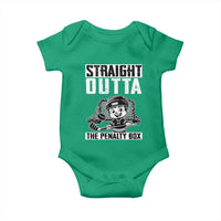 Straight Outta The Penalty Box Baby Onesie Funny Hockey Gift For Boys - Wonder Print Shop