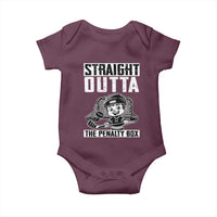 Straight Outta The Penalty Box Baby Onesie Funny Hockey Gift For Boys - Wonder Print Shop