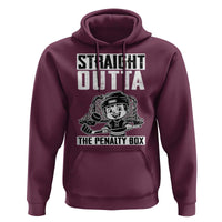 Straight Outta The Penalty Box Hoodie Funny Hockey Gift For Boys - Wonder Print Shop