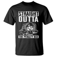 Straight Outta The Penalty Box T Shirt Funny Hockey Gift For Boys - Wonder Print Shop