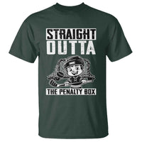 Straight Outta The Penalty Box T Shirt Funny Hockey Gift For Boys - Wonder Print Shop