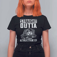 Straight Outta The Penalty Box T Shirt For Women Funny Hockey Gift For Boys - Wonder Print Shop
