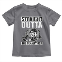 Straight Outta The Penalty Box Toddler T Shirt Funny Hockey Gift For Boys - Wonder Print Shop
