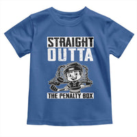 Straight Outta The Penalty Box Toddler T Shirt Funny Hockey Gift For Boys - Wonder Print Shop