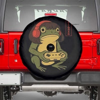 Funny Frog Bob Haircut Gamer Meme Spare Tire Cover Game Lover - Wonder Print Shop