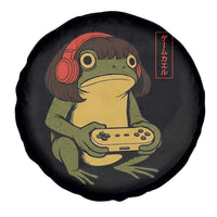 Funny Frog Bob Haircut Gamer Meme Spare Tire Cover Game Lover - Wonder Print Shop