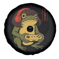 Funny Frog Bob Haircut Gamer Meme Spare Tire Cover Game Lover - Wonder Print Shop