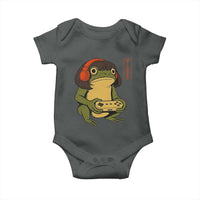 Funny Frog Bob Haircut Gamer Meme Baby Onesie Game Lover - Wonder Print Shop