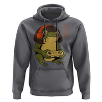 Funny Frog Bob Haircut Gamer Meme Hoodie Game Lover - Wonder Print Shop