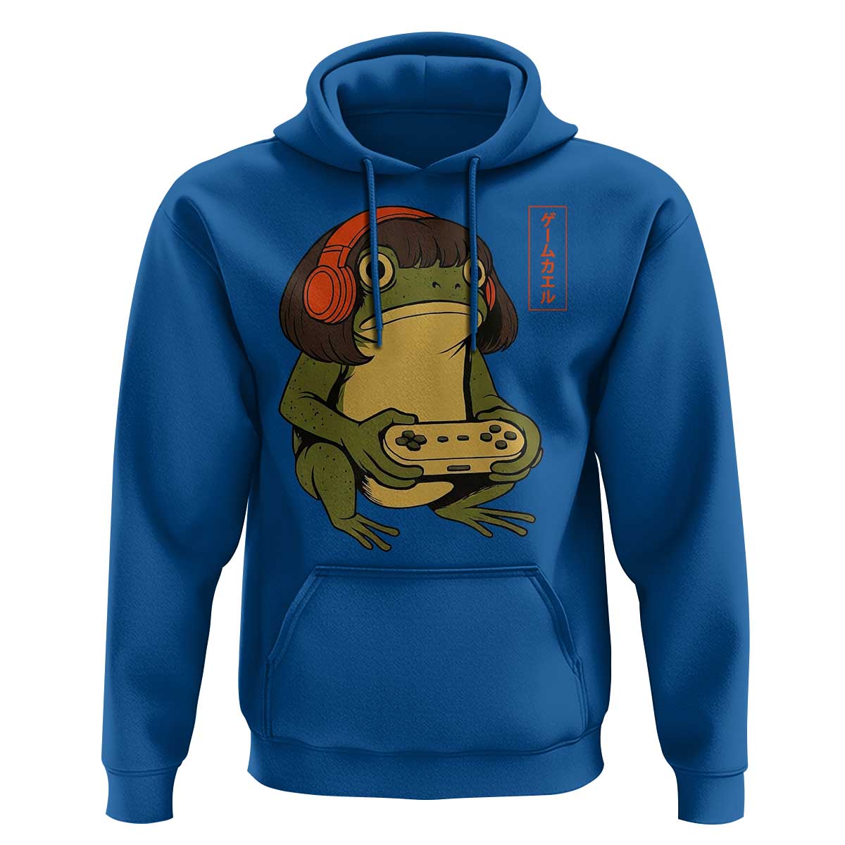 Funny Frog Bob Haircut Gamer Meme Hoodie Game Lover - Wonder Print Shop