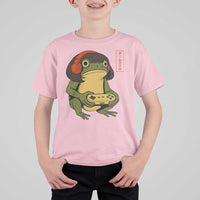 Funny Frog Bob Haircut Gamer Meme T Shirt For Kid Game Lover - Wonder Print Shop