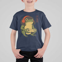 Funny Frog Bob Haircut Gamer Meme T Shirt For Kid Game Lover - Wonder Print Shop