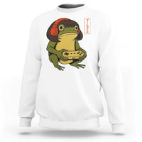 Funny Frog Bob Haircut Gamer Meme Sweatshirt Game Lover - Wonder Print Shop