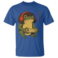 Funny Frog Bob Haircut Gamer Meme T Shirt Game Lover - Wonder Print Shop