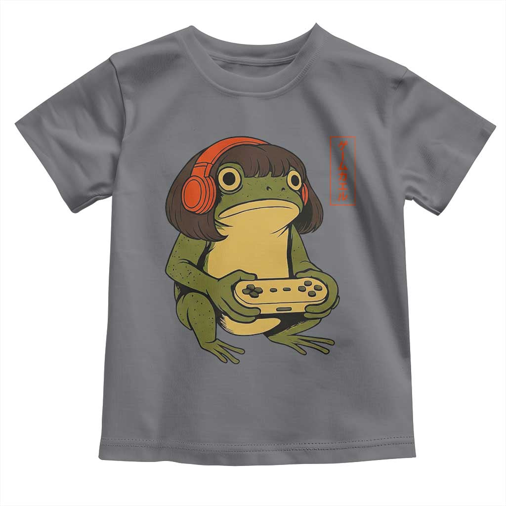 Funny Frog Bob Haircut Gamer Meme Toddler T Shirt Game Lover - Wonder Print Shop