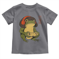 Funny Frog Bob Haircut Gamer Meme Toddler T Shirt Game Lover - Wonder Print Shop