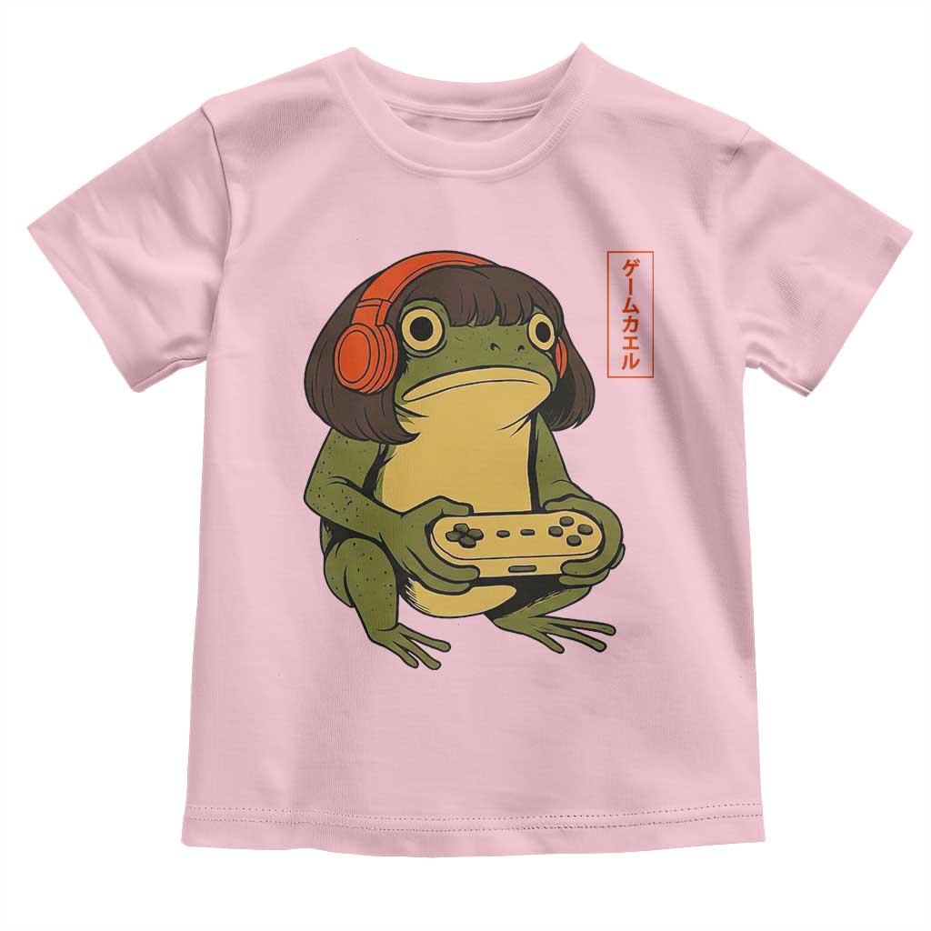 Funny Frog Bob Haircut Gamer Meme Toddler T Shirt Game Lover - Wonder Print Shop