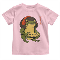 Funny Frog Bob Haircut Gamer Meme Toddler T Shirt Game Lover - Wonder Print Shop