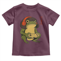 Funny Frog Bob Haircut Gamer Meme Toddler T Shirt Game Lover - Wonder Print Shop