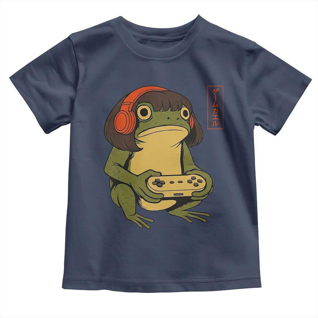 Funny Frog Bob Haircut Gamer Meme Toddler T Shirt Game Lover - Wonder Print Shop