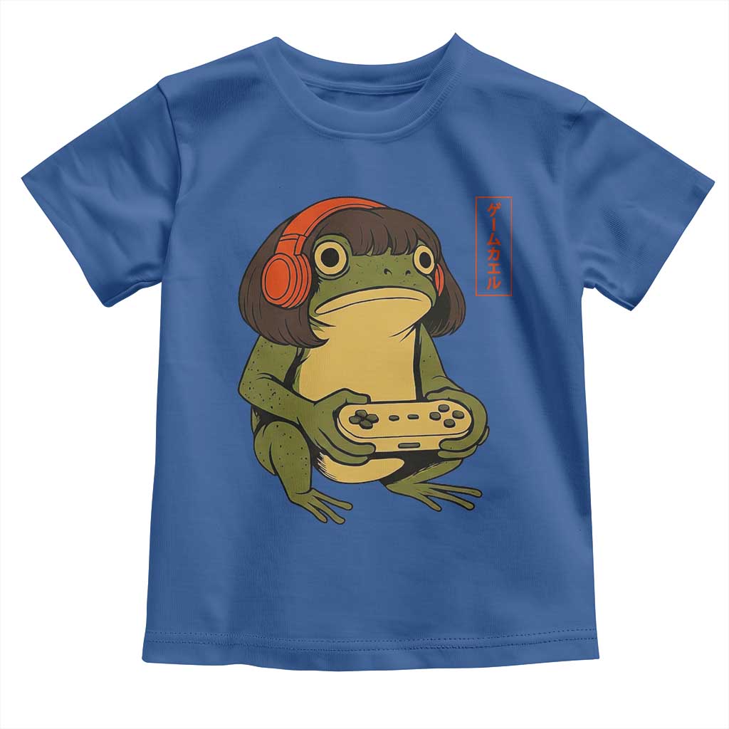 Funny Frog Bob Haircut Gamer Meme Toddler T Shirt Game Lover - Wonder Print Shop