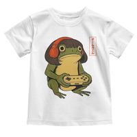 Funny Frog Bob Haircut Gamer Meme Toddler T Shirt Game Lover - Wonder Print Shop
