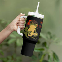 Funny Frog Bob Haircut Gamer Meme Tumbler With Handle Game Lover - Wonder Print Shop