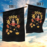 Funny Marcus The Worm Six Seven Meme Garden Flag Lunar New Year 2026 Gift - Wonder Print Shop