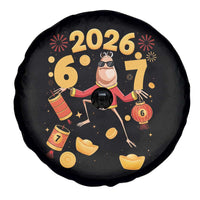 Funny Marcus The Worm Six Seven Meme Spare Tire Cover Lunar New Year 2026 Gift - Wonder Print Shop