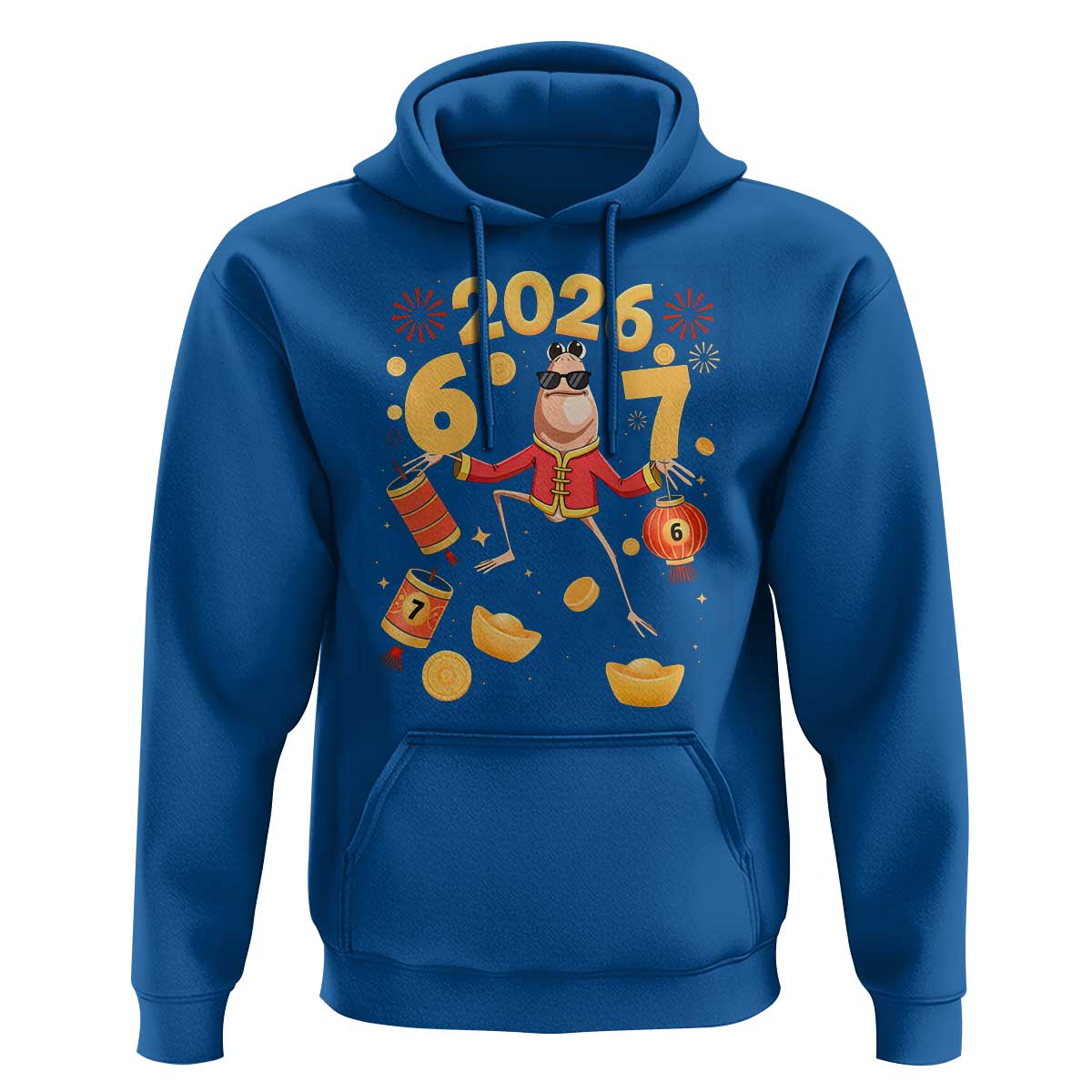 Funny Marcus The Worm Six Seven Meme Hoodie Lunar New Year 2026 Gift - Wonder Print Shop