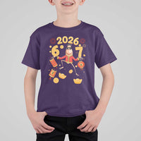 Funny Marcus The Worm Six Seven Meme T Shirt For Kid Lunar New Year 2026 Gift - Wonder Print Shop
