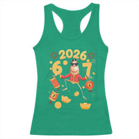 Funny Marcus The Worm Six Seven Meme Racerback Tank Top Lunar New Year 2026 Gift - Wonder Print Shop