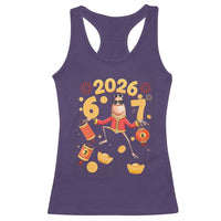 Funny Marcus The Worm Six Seven Meme Racerback Tank Top Lunar New Year 2026 Gift - Wonder Print Shop