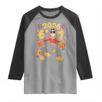 Funny Marcus The Worm Six Seven Meme Raglan Shirt Lunar New Year 2026 Gift - Wonder Print Shop