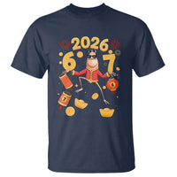 Funny Marcus The Worm Six Seven Meme T Shirt Lunar New Year 2026 Gift - Wonder Print Shop