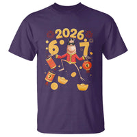Funny Marcus The Worm Six Seven Meme T Shirt Lunar New Year 2026 Gift - Wonder Print Shop