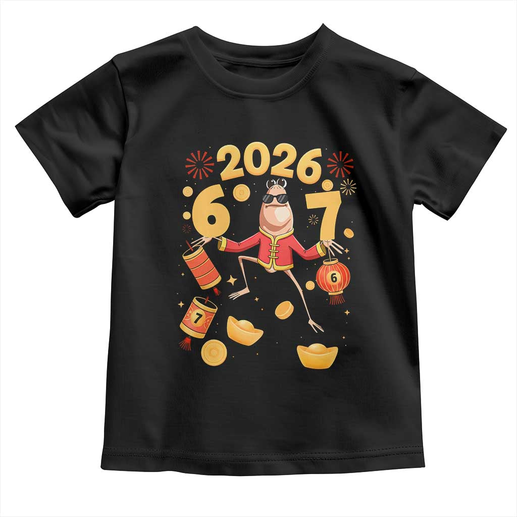 Funny Marcus The Worm Six Seven Meme Toddler T Shirt Lunar New Year 2026 Gift - Wonder Print Shop