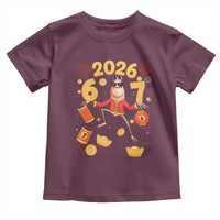 Funny Marcus The Worm Six Seven Meme Toddler T Shirt Lunar New Year 2026 Gift - Wonder Print Shop