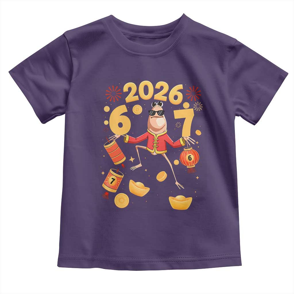 Funny Marcus The Worm Six Seven Meme Toddler T Shirt Lunar New Year 2026 Gift - Wonder Print Shop