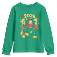 Funny Marcus The Worm Six Seven Meme Youth Sweatshirt Lunar New Year 2026 Gift - Wonder Print Shop