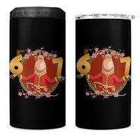 Funny Marcus The Worm Six Seven Lunar New Year Meme 4 in 1 Can Cooler Tumbler - Wonder Print Shop