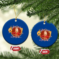 Funny Marcus The Worm Six Seven Lunar New Year Meme Ceramic Ornament - Wonder Print Shop